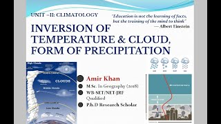 Adiabatic Lapse Rate ALR amp Stability Instability Inversion of Temperature Cloud Classification [upl. by Spurgeon377]