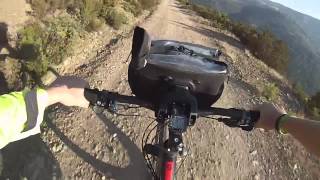 Camino de Santiago en bicicleta  Bajada Campobecerros  Laza GoPro Hero 3 [upl. by Htebazile218]