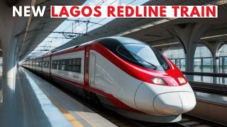 NEW LAGOS REDLINE TRAIN  Massive Redline Metro Station in Lagos [upl. by Doowrehs]