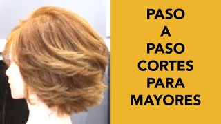 Como Cortar Pelo Para Personas Mayores Y Arreglar [upl. by Luapnhoj857]