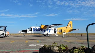 Inflight  Alderney  Guernsey  Aurigny Dornier [upl. by Anirtik]