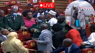 LIVE DRAMA IN PARLIAMENT AS MPS DEBATE DP GACHAGUAS SECURITY amp TRANSPORT [upl. by Yeuh]