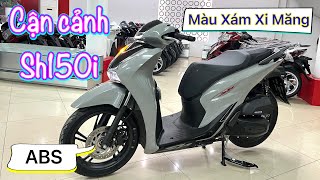 Xe mới về  Sh150i Phiên bản thể thao ABS  Màu xám đen xám xi măng sh2022 sh150i sh150abs [upl. by Ayaj]