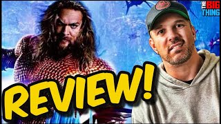 AQUAMAN AND THE LOST KINGDOM Movie Review NON SPOILER  DC [upl. by Innor]