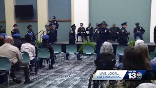 10 new officers graduate from Birmingham Police Academy [upl. by Asiruam]