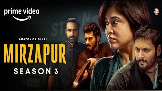 Mirzapur Season 3 Full Web Series Review and Explanation  Pankaj Tripathi  Ali Fazal  Review Fact [upl. by Leanatan]