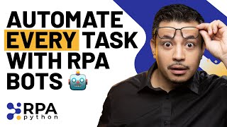 Automate Every Task On Your PC Using Python RPA [upl. by Llevram]