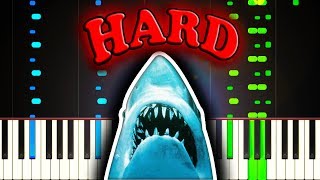 JAWS THEME  Piano Tutorial [upl. by Alicul]