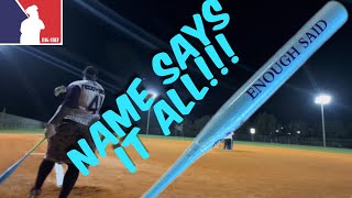 Onyx “Carolina Blue” Enough Said Senior Bat Review [upl. by Ittap]