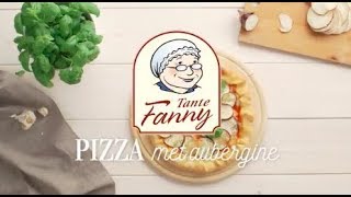 Pizza met aubergine en kaasrand [upl. by Ong868]