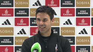 Mikel Arteta press conference  Arsenal 51 Bolton [upl. by Ahcsim314]