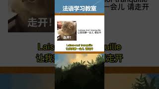 用法语表达 滚 的正确方式！ 🇫🇷 词汇教学 法语入门 法语 [upl. by Bathilda]