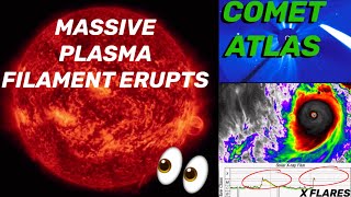 Comet ATLAS SUPERSTORMS‼️ YOU HAVE TO SEE THIS‼️ [upl. by Ycak]