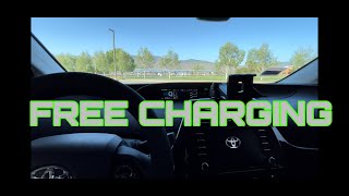 2022 Prius Prime charge mode charging [upl. by Paymar]