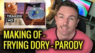 Making The Trailer  Frying Dory Parody  Episode 9 [upl. by Ritchie690]