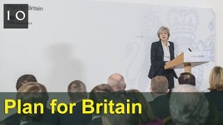 Plan For Britain Prime Ministers speech on Brexit negotiating objectives [upl. by Vickie777]