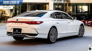 New 2026 Lexus ES Unveiled  marking the start of a new era of luxury sedans [upl. by Bremer]