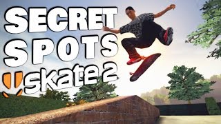 SECRET SPOTS IN SKATE 2 [upl. by Yrellih]