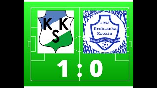 KKS KALISZ II  KROBIANKA KROBIA 1  0 CAŁY MECZ V LIGA [upl. by Waller679]