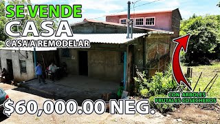 SE VENDE CASA CON ARBOLES FRUTALES ARMENIA SONSONATE  CRV EL SALVADOR [upl. by Katherine738]