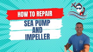 How to Repair and Replace Sea pump amp Impeller on Bravo 3 MerCruiser [upl. by Nichol]