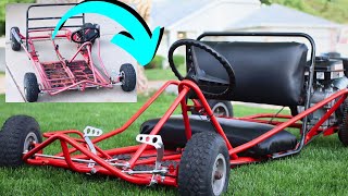 40 Rusty Go Kart into Awesome  Kart W Harbor Freight Predator [upl. by Notned]