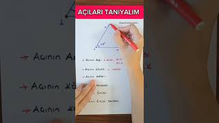 AÇILARI TANIYALIM 5sınıfmatematik açılar [upl. by Glanti]