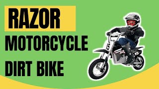 Razor MX400 Dirt Rocket Ride On 24V Electric Toy Motocross Motorcycle Dirt Bike [upl. by Cato636]