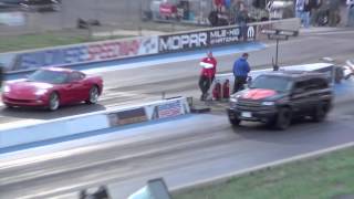 Insane Chevy Trailblazer SS Quarter Mile Run [upl. by Eissehc315]