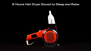 Hair Dryer Sound 50 Static  ASMR  1 Hour White Noise to Sleep and Relax [upl. by February333]