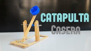 Cómo Hacer Una Catapulta Casera [upl. by Schlessinger]