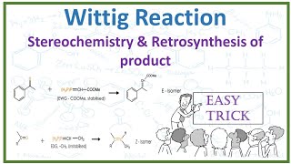 Wittig Reaction Mechanism Stereochemistry and Retrosynthesis [upl. by Enogitna185]