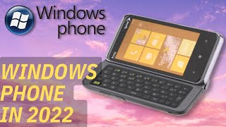 Windows Phone OS in 2022  Can It Do Anything [upl. by Ahsinor]