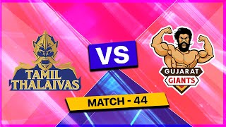 🔴 Live Tamil Thalaivas vs Gujarat Giants Live  TAM vs GUJ Live  Pro Kabaddi League Live Match [upl. by Erdeid893]