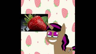 Strawberry mlp mylittlepony shorts short strawberry [upl. by Euqinomod]