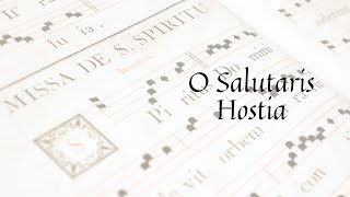 🎵 O SALUTARIS HOSTIA [upl. by Fanni466]