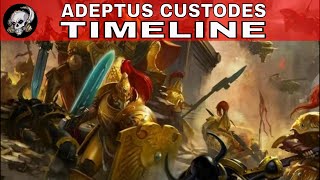 CUSTODIAN GUARD TIMELINE in warhammer 40000 [upl. by Ledah]