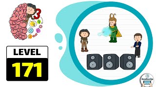 Brain Test 3 Level 171 Walkthrough [upl. by Fabozzi685]