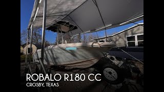 SOLD Used 2016 Robalo R180 CC in Crosby Texas [upl. by Sillyhp]