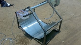 solar water desalination  mechanical project  how to make distilled water [upl. by Kurman401]