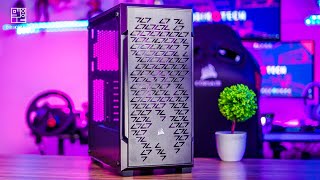 iCue 220T RGB Airflow gabinete inteligente [upl. by Fokos729]