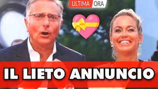 Paolo Bonolis e Sonia Bruganelli la bellissima notizia di pochi minuti fa loro sono [upl. by Favian]