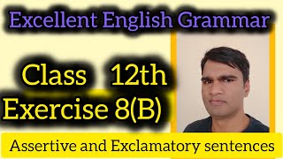 interchange of Exclamatory sentences and Assertive sentences Assertive sentences [upl. by Annahael]