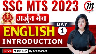 SSC MTS English Classes 2023  MTS Previous Year Question Paper  Day 1  English SSC MTS [upl. by Noirret]