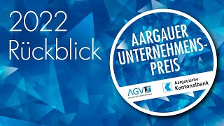 Rückblick 15 Aargauer Unternehmenspreis [upl. by Erodavlas]