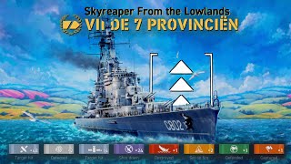 De 7 Provinciën Tier 7 Cruiser  World of Warships Legends [upl. by Ebsen668]