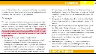 Kanski Clinical Ophthalmology  Strabismus 7 [upl. by Tenrag]