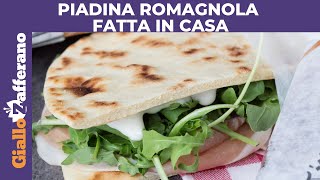 PIADINA ROMAGNOLA FATTA IN CASA [upl. by Paugh289]