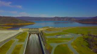 Oroville Dam Spillway Drone Footage 02252024 [upl. by Maighdlin959]