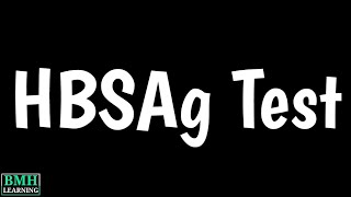 HBsAg Test  Hepatitis B Surface Antigen Test [upl. by Leandre]